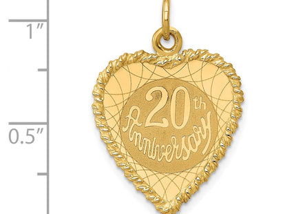 14K gold charm, another view