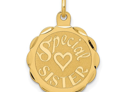 14K gold charm