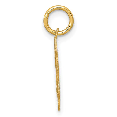 14K Holy Communion Charm, 20 x 13mm