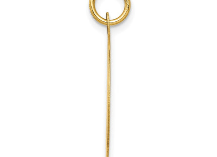 14k Yellow Gold Pendants Style XAC735 - Classique Jewelry Inc.