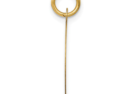 14K gold charm, alternate view