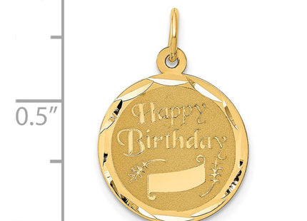 14K gold charm, another view