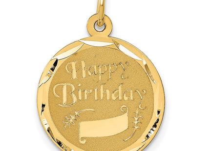 14K gold charm