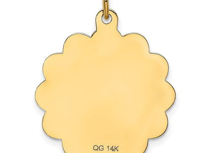 14K HAPPY BIRTHDAY Charm (Style XAC761)