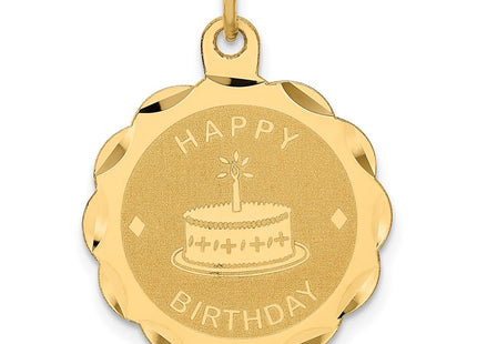 14K gold charm