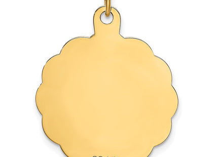 14k Yellow Gold Pendants Style XAC767 - Classique Jewelry Inc.