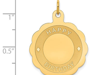 14k Yellow Gold Pendants Style XAC767 - Classique Jewelry Inc.