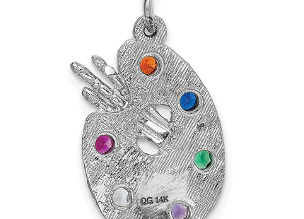 14K gold charm, another view