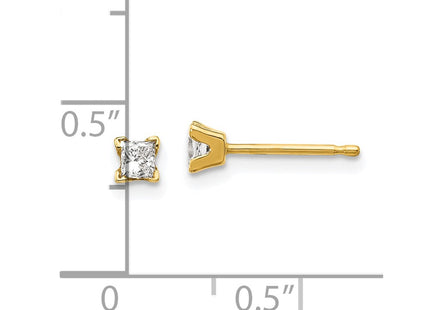 14k Yellow Gold Earrings Style XAP2AAA - Classique Jewelry Inc.