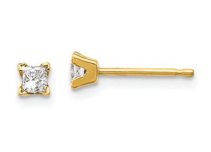 14k Yellow Gold Earrings Style XAP2AAA - Classique Jewelry Inc.