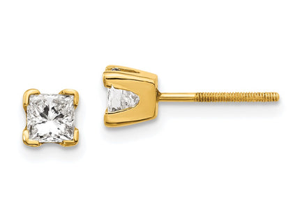 14k Yellow Gold Earrings Style XAP5AA - Classique Jewelry Inc.