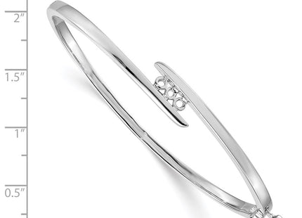 14k White Gold Bracelets Style XB177 - Classique Jewelry Inc.