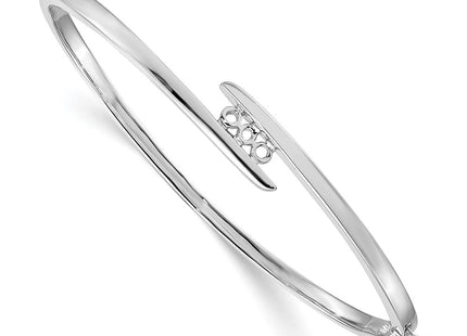 14k White Gold Bracelets Style XB177 - Classique Jewelry Inc.