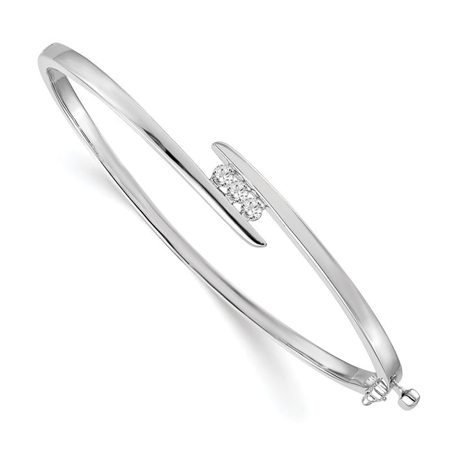14k White Gold Bracelets Style XB177VS - Classique Jewelry Inc.