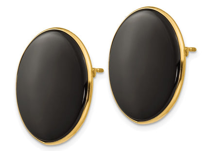 14k Yellow Gold Earrings Style XB18 - Classique Jewelry Inc.