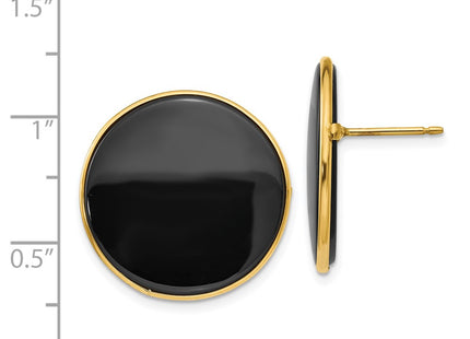 14k Yellow Gold Earrings Style XB18 - Classique Jewelry Inc.
