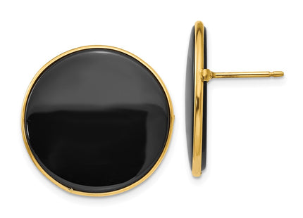 14k Yellow Gold Earrings Style XB18 - Classique Jewelry Inc.