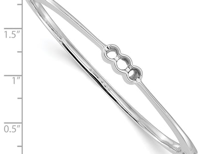 14k White Gold Bracelets Style XB180 - Classique Jewelry Inc.