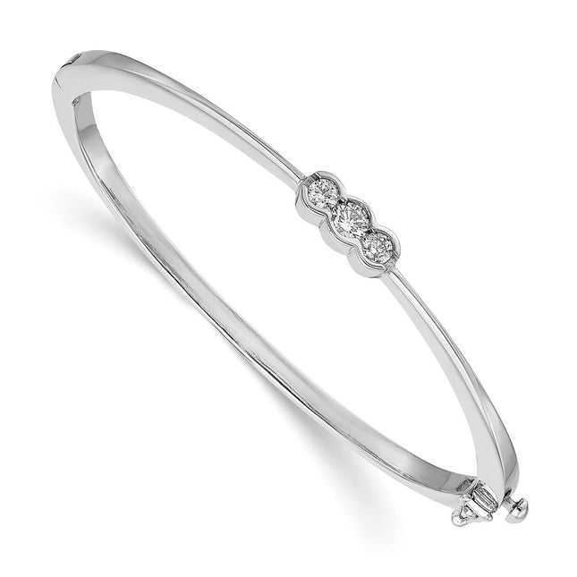 14k White Gold Bracelets Style XB180VS - Classique Jewelry Inc.