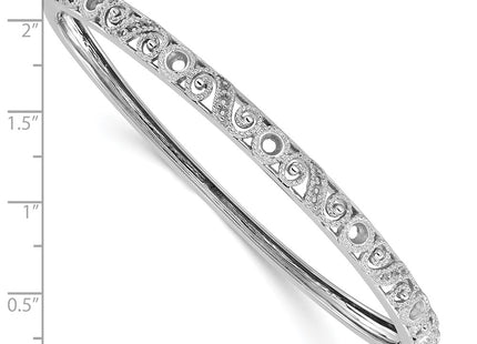 14k White Gold Jewelry Style XB187 - Classique Jewelry Inc.
