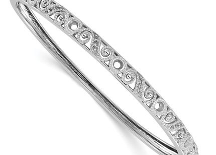 14k White Gold Jewelry Style XB187 - Classique Jewelry Inc.