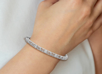 14k White Gold Bracelets Style XB187AAA - Classique Jewelry Inc.