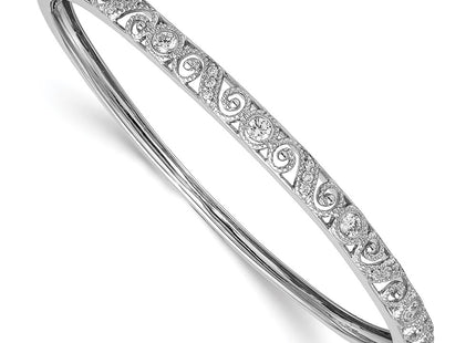14k White Gold Bracelets Style XB187A - Classique Jewelry Inc.