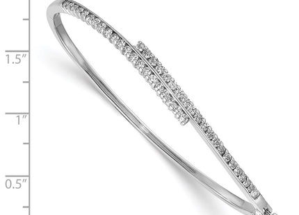 14k White Gold Bracelets Style XB190VS - Classique Jewelry Inc.