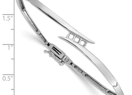 14k White Gold Bracelets Style XB191 - Classique Jewelry Inc.