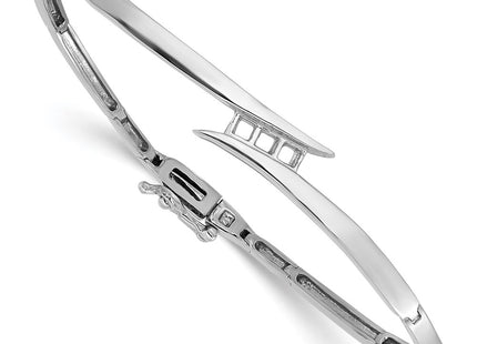 14k White Gold Bracelets Style XB191 - Classique Jewelry Inc.