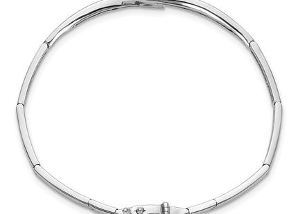 14k White Gold Bracelets Style XB192 - Classique Jewelry Inc.