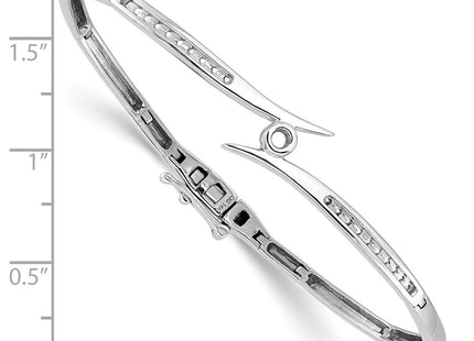 14k White Gold Bracelets Style XB192 - Classique Jewelry Inc.