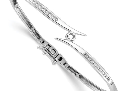 14k White Gold Bracelets Style XB192 - Classique Jewelry Inc.