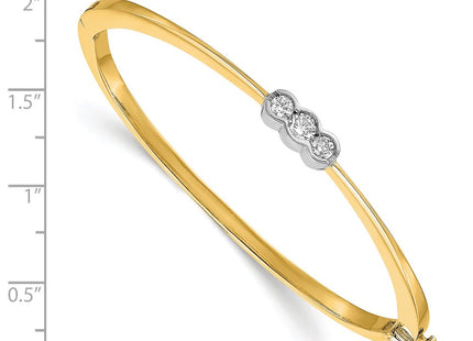 14k Two-tone Bracelets Style XB204AA - Classique Jewelry Inc.