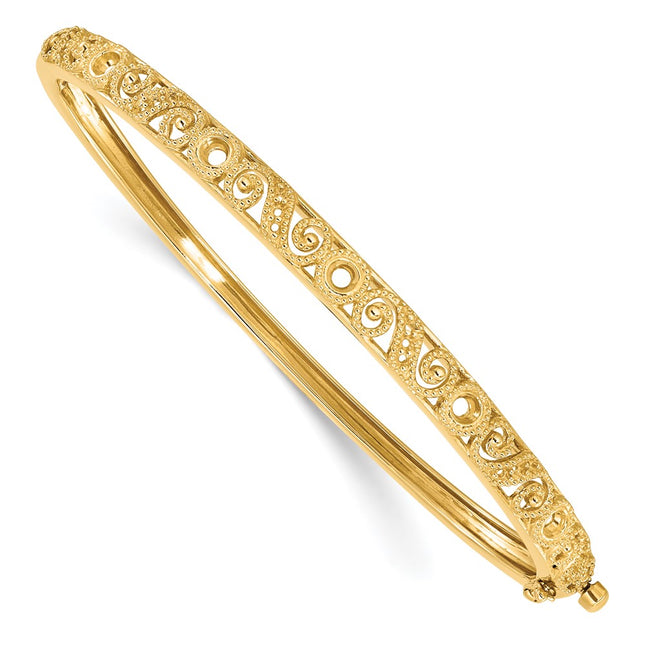 14k Yellow Gold Jewelry Style XB235 - Classique Jewelry Inc.