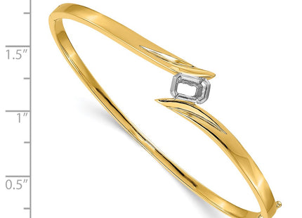 14k Two-tone Bracelets Style XB270 - Classique Jewelry Inc.