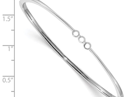 14k White Gold Bracelets Style XB298 - Classique Jewelry Inc.