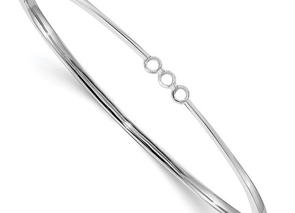 14k White Gold Bracelets Style XB298 - Classique Jewelry Inc.