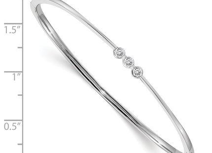14k White Gold Bracelets Style XB298VS - Classique Jewelry Inc.