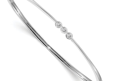 14k White Gold Bracelets Style XB298VS - Classique Jewelry Inc.