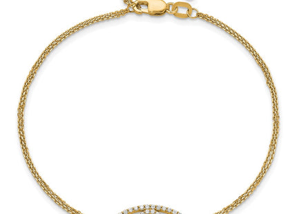 14k Yellow Gold Bracelets Style XB315S - Classique Jewelry Inc.