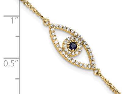14k Yellow Gold Bracelets Style XB315S - Classique Jewelry Inc.