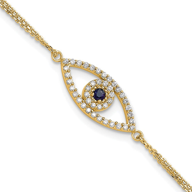 14k Yellow Gold Bracelets Style XB315S - Classique Jewelry Inc.