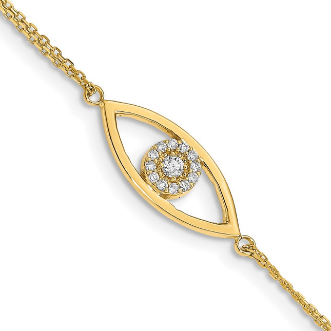14k Yellow Gold Bracelets Style XB320AAA - Classique Jewelry Inc.