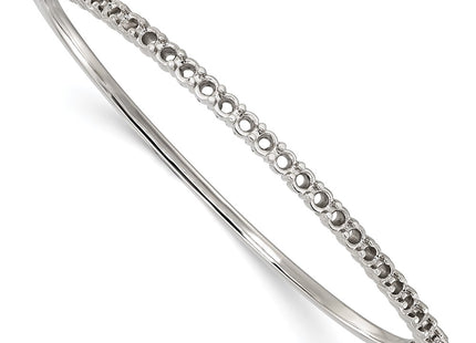14k White Gold Jewelry Style XB323 - Classique Jewelry Inc.