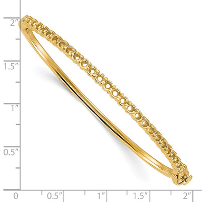 14K Holds 25 Hinged Bangle Mounting