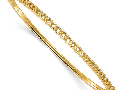 14k Yellow Gold Jewelry Style XB323Y - Classique Jewelry Inc.