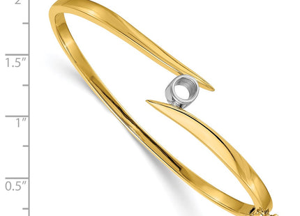 14k Two-tone Bracelets Style XB78 - Classique Jewelry Inc.