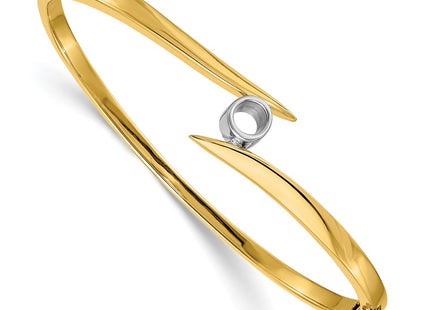 14k Two-tone Bracelets Style XB78 - Classique Jewelry Inc.