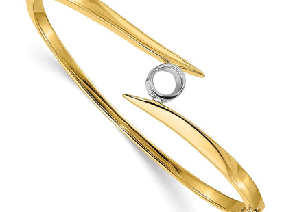 14k Two-tone Bracelets Style XB80 - Classique Jewelry Inc.